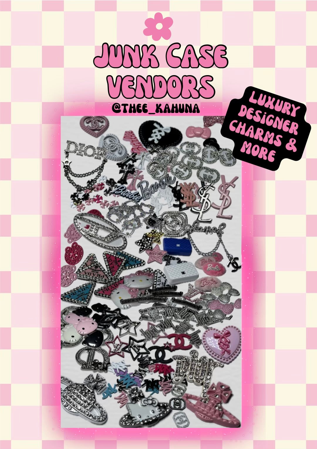 Junk Case Charm Vendor