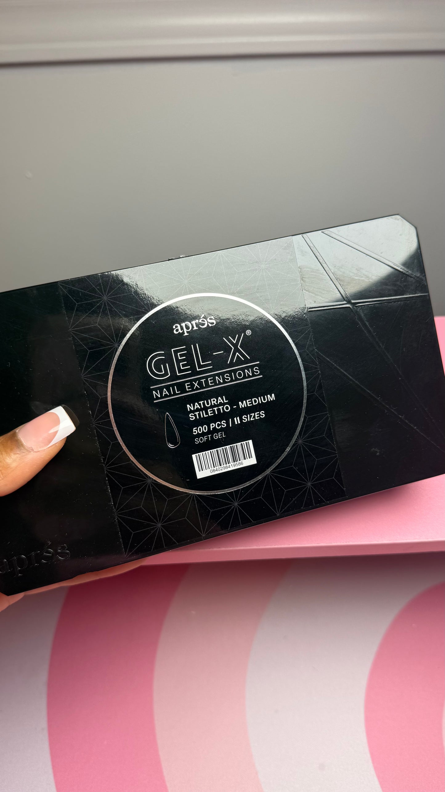 Apres Gel X Stilleto Medium (Used Once)