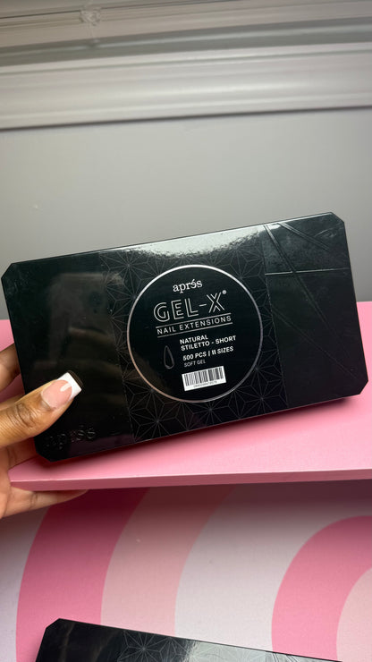 Apres Gel X Stilleto Short (Used Once)